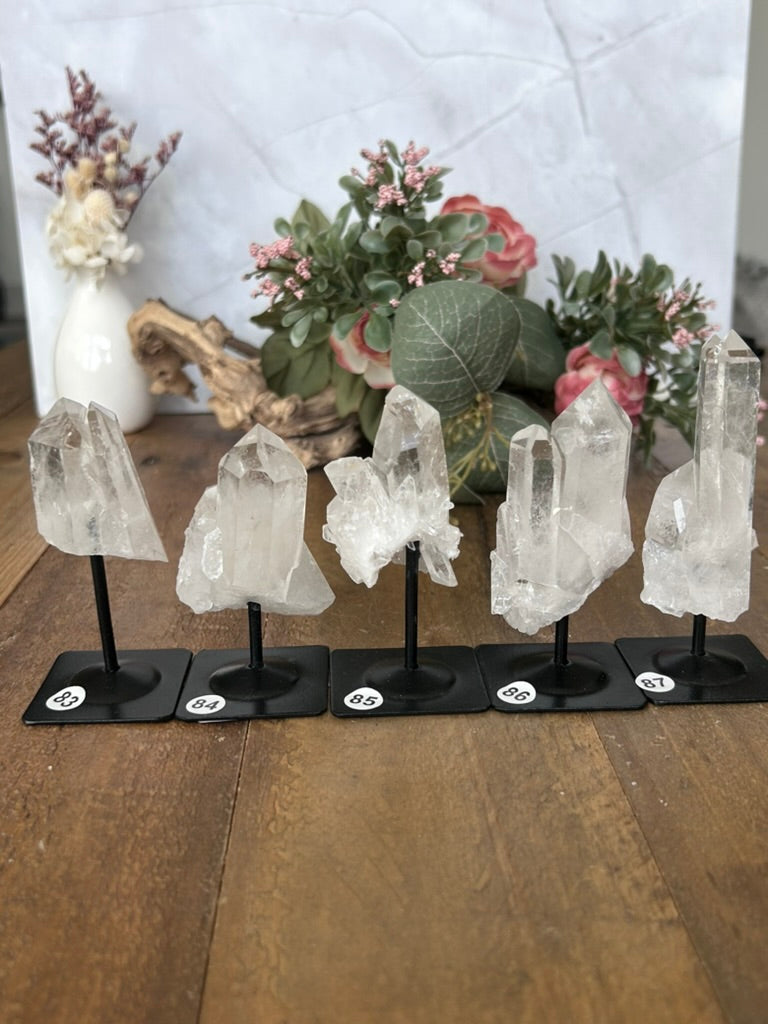 Twin Quartz On Stand 83, 84, 85, 86, 87