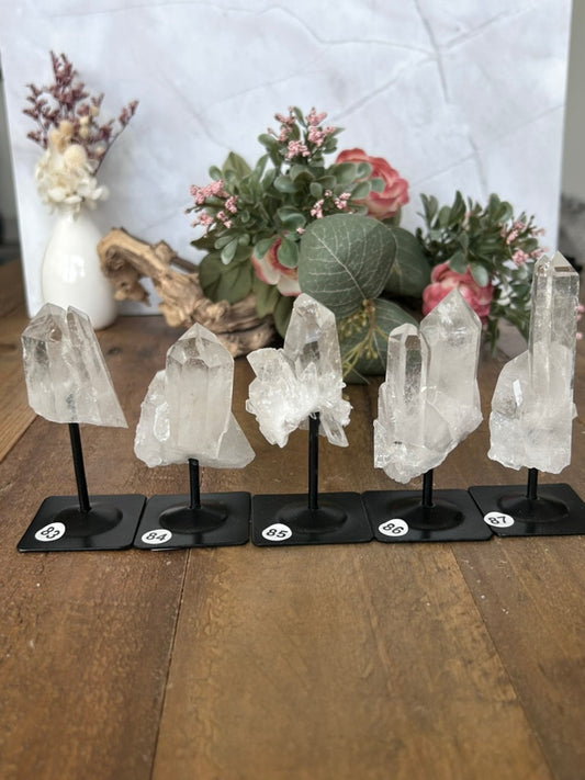 Twin Quartz On Stand 83, 84, 85, 86, 87