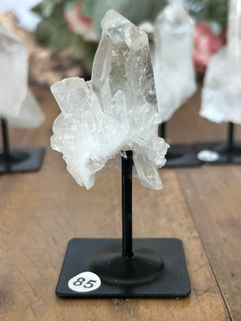 Twin Quartz On Stand 83, 84, 85, 86, 87