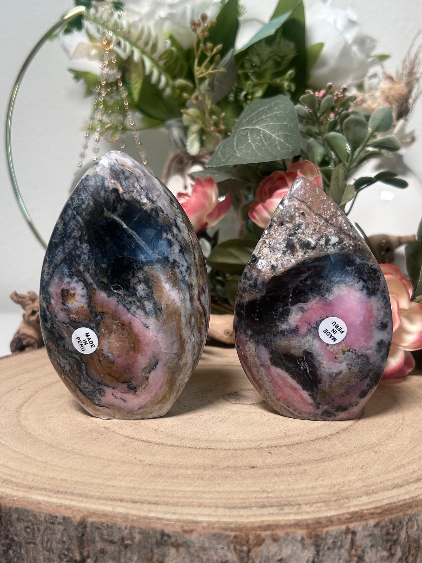 Strawberry Pink Opal Flames 65, 54
