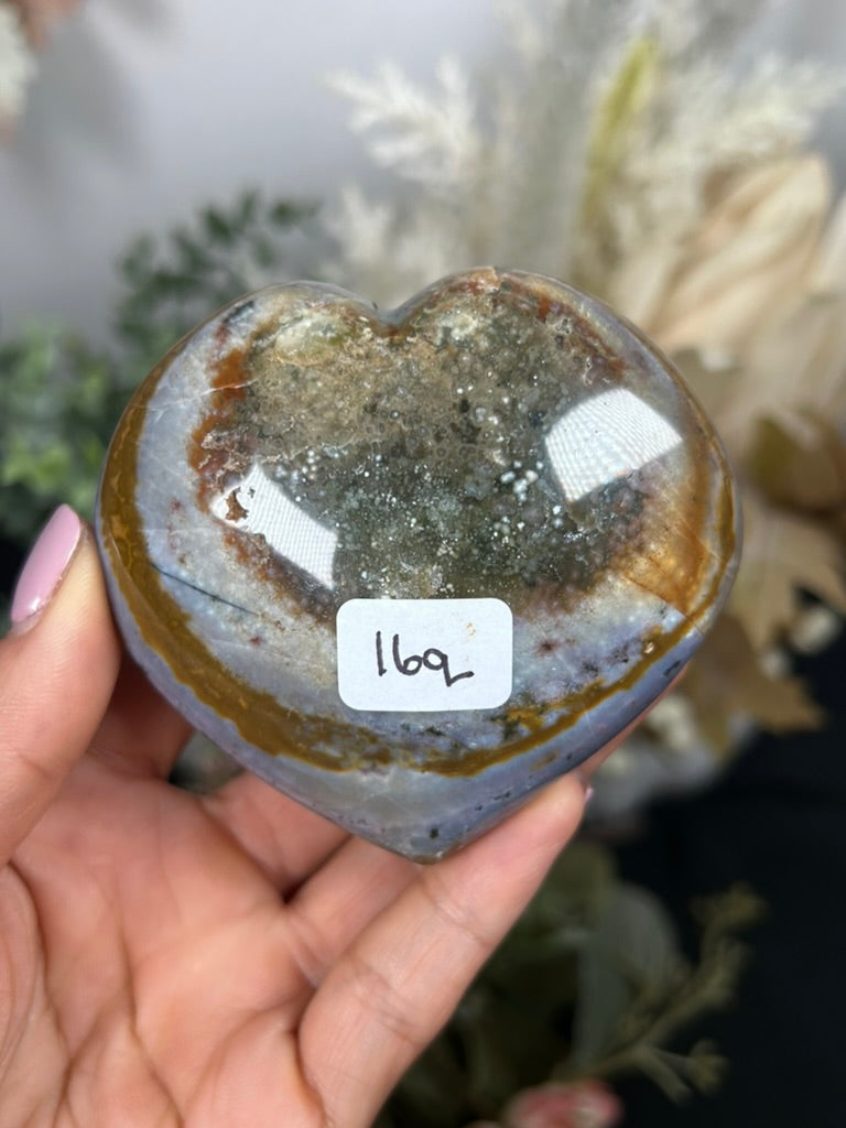 Ocean Jasper Heart 16Q