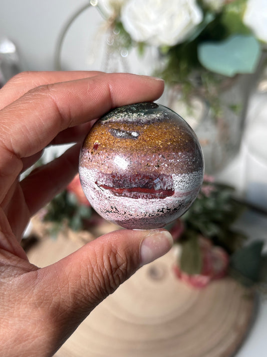 Sea Jasper From India Sphere 39a