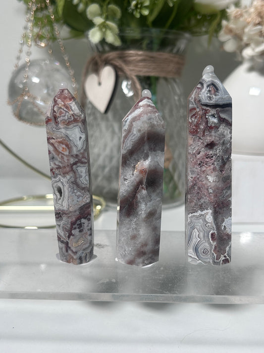 Mexican Crazy Lace Towers 13a, 13d, 13c