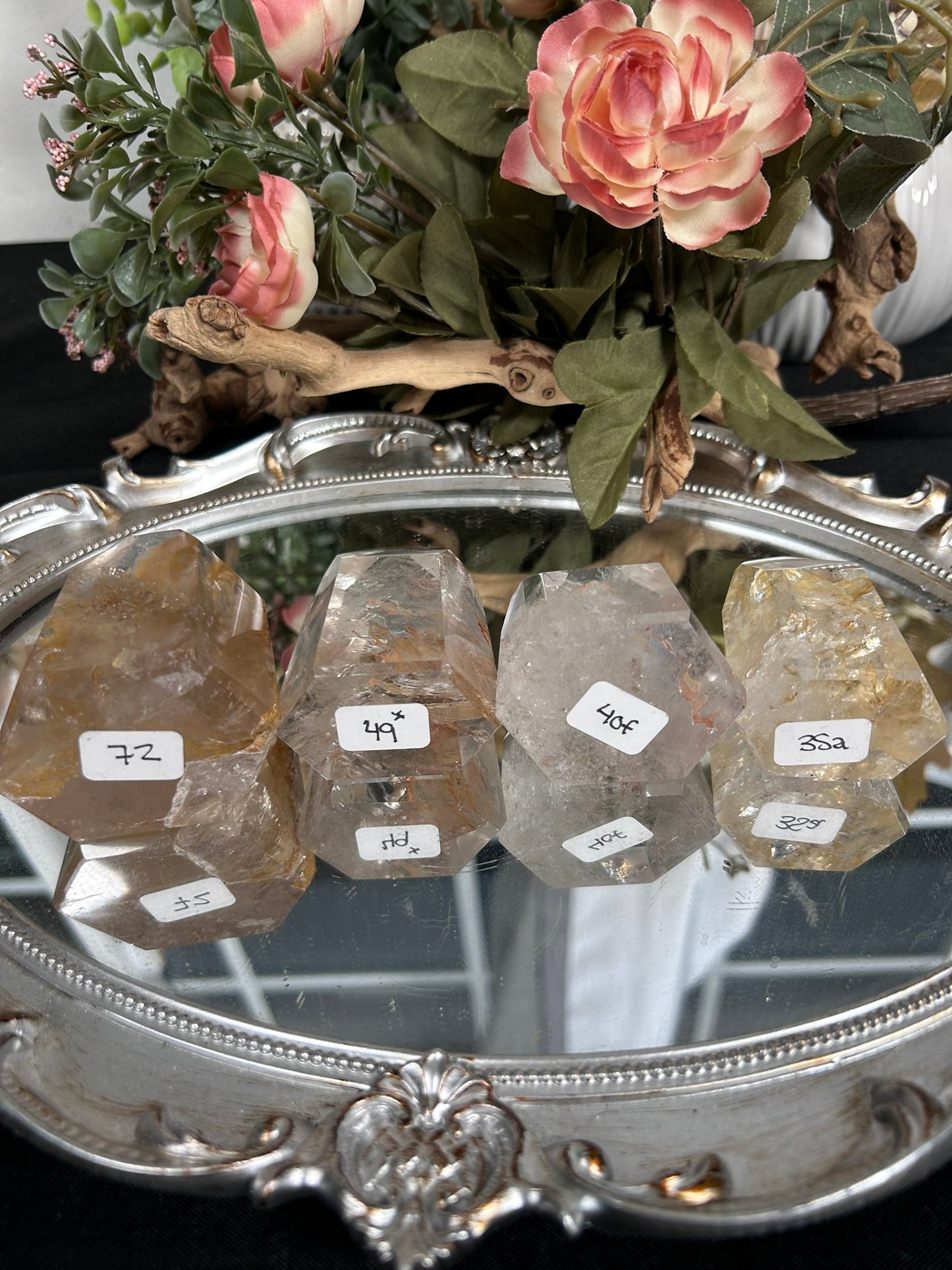 Golden Healer Fire Quartz Tower