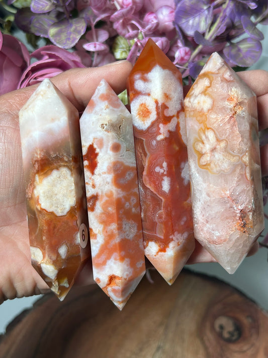 Carnelian Flower Agate DT