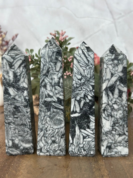 Pinolith Jasper Towers From Austria 57a, 56a, 56b, 55