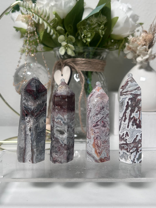 Mexican Crazy Lace Towers 18c, 16a, 16b, 15a