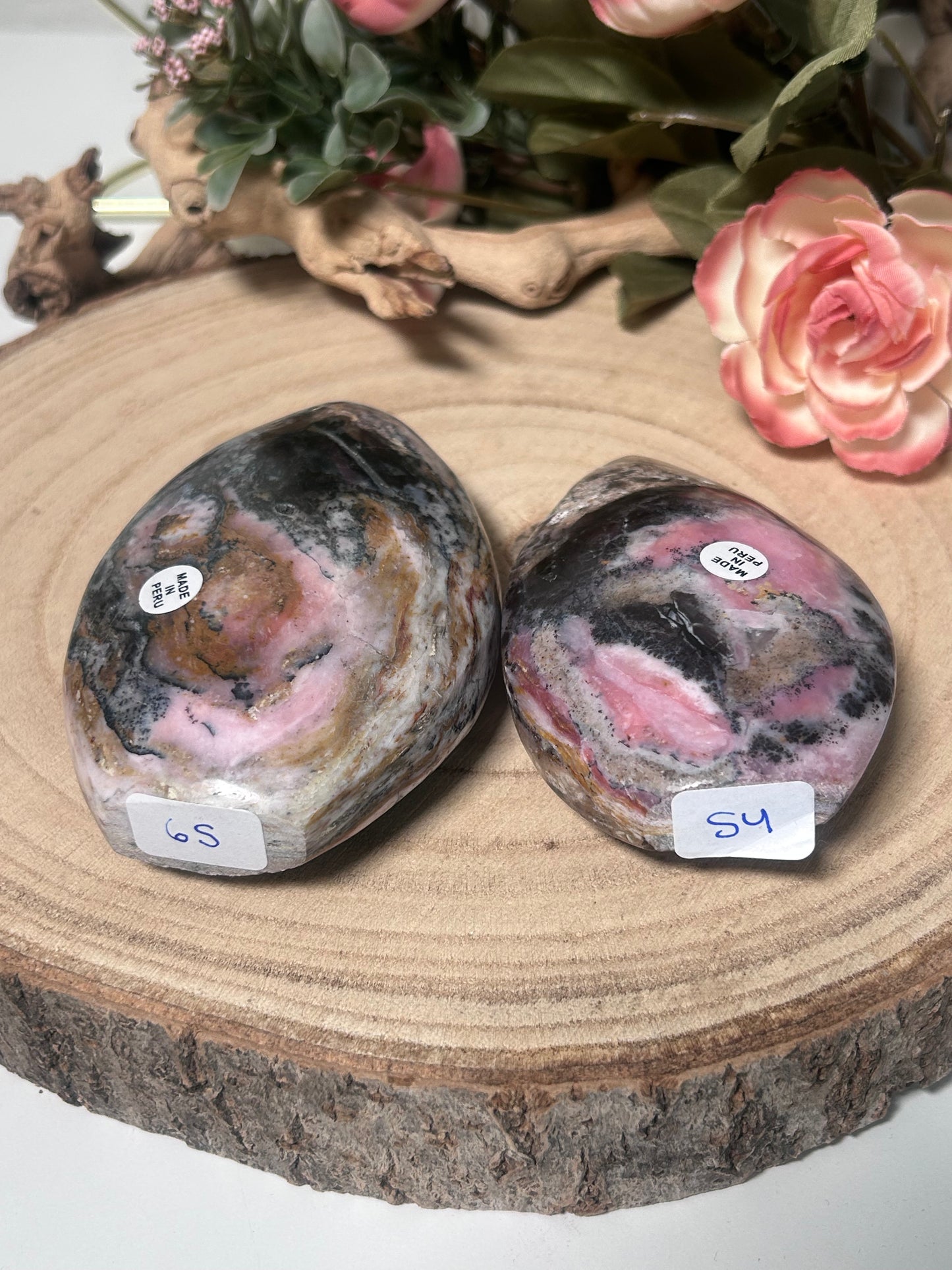 Strawberry Pink Opal Flames 65, 54