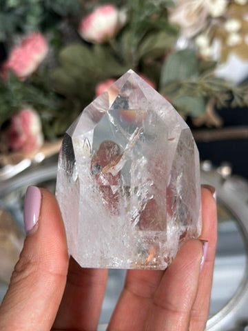 Golden Healer Fire Quartz Tower