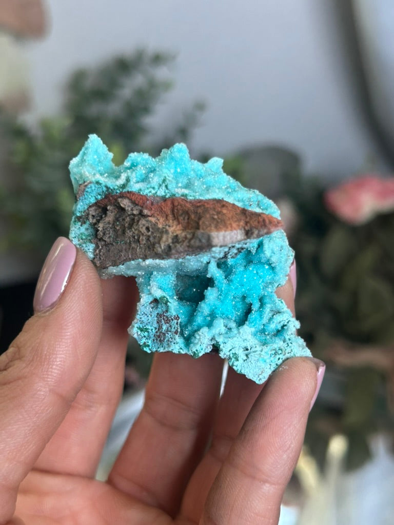 Druzy Chrysocolla Malachite 62