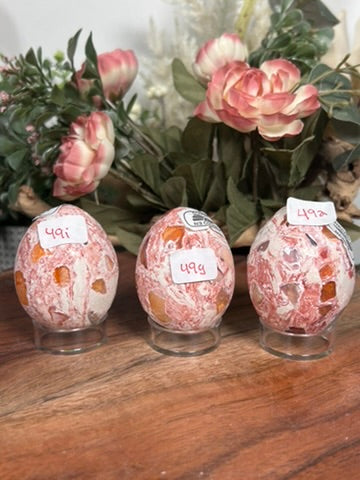 Mexican Fire Opal Egg