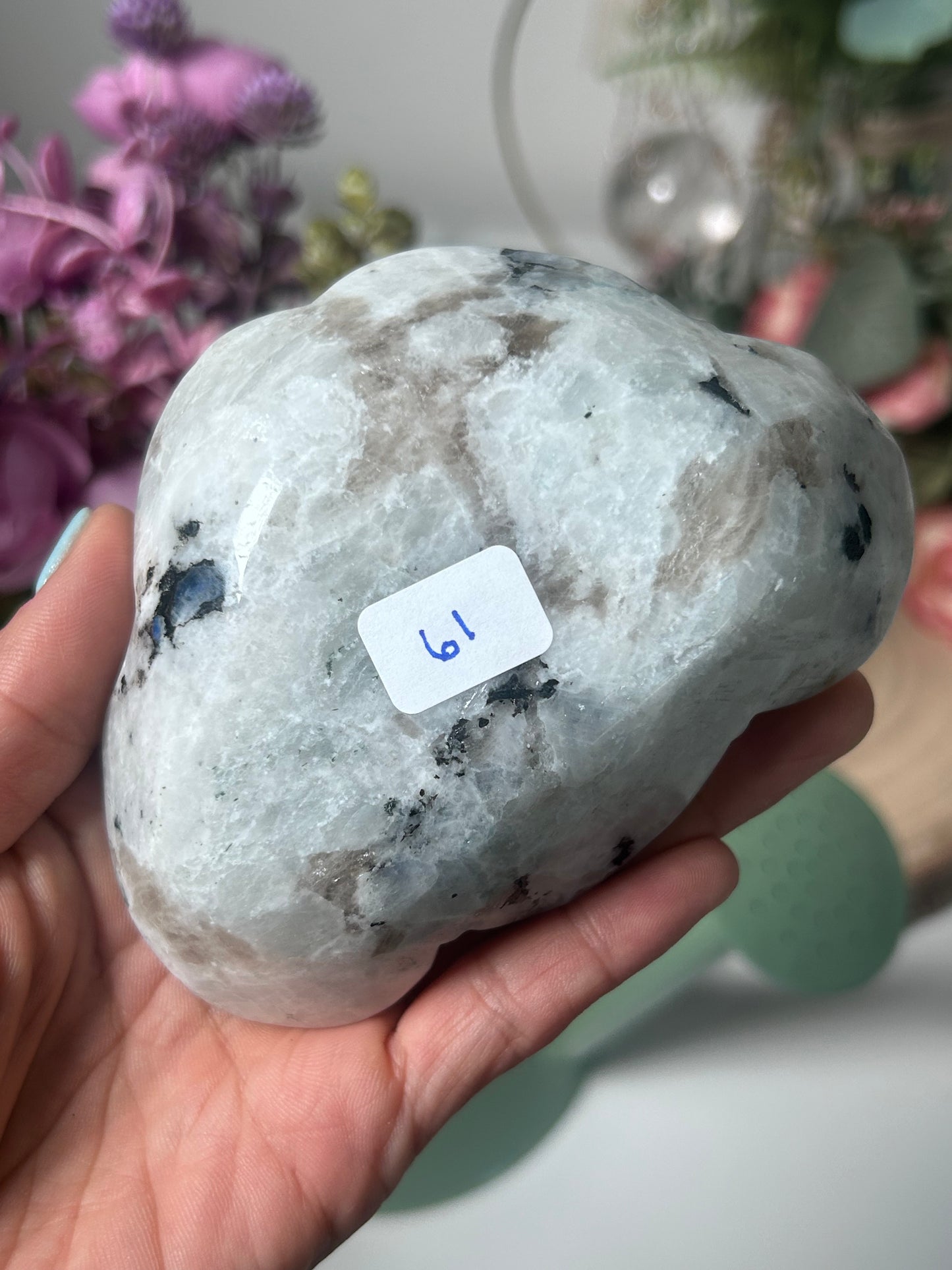 Rainbow Moonstone Cloud Bowl 61