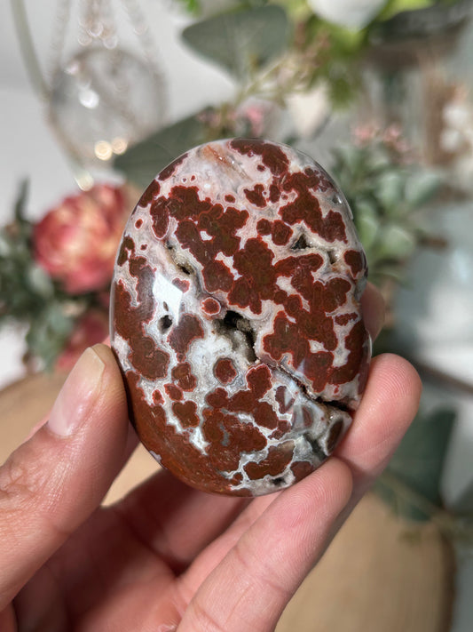 Indonesian Red Ocean Jasper 37f