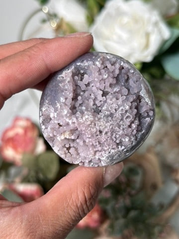 Druzy Grape Agate Sphere