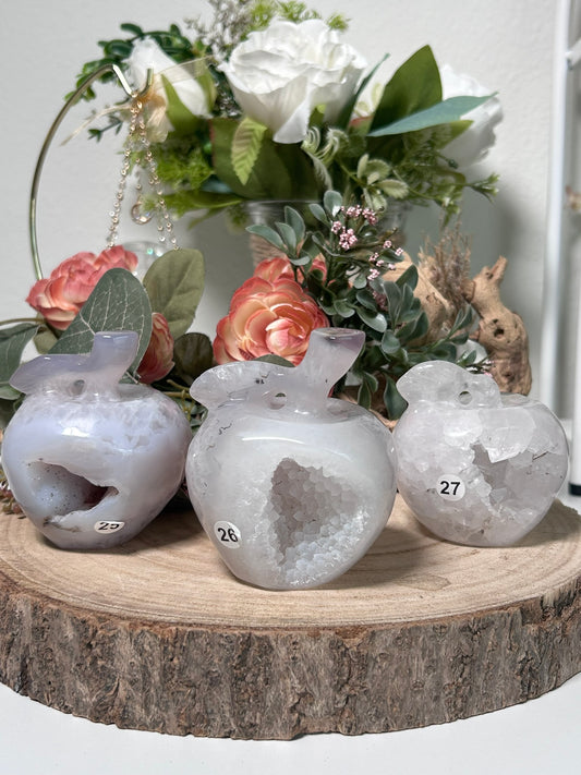 Druzy Apple 65, 72, 55