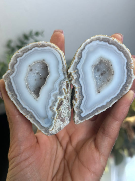 Agate Pair from Brazil 60