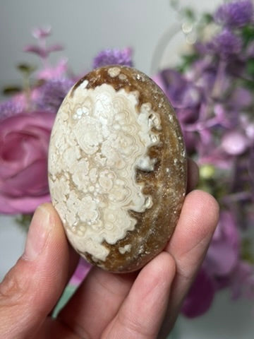 Chocolate Calcite Palm
