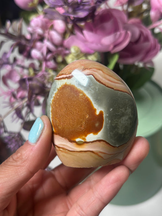 Pastel Polychrome Jasper Freeform 20b