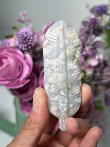 Flower Agate Feather