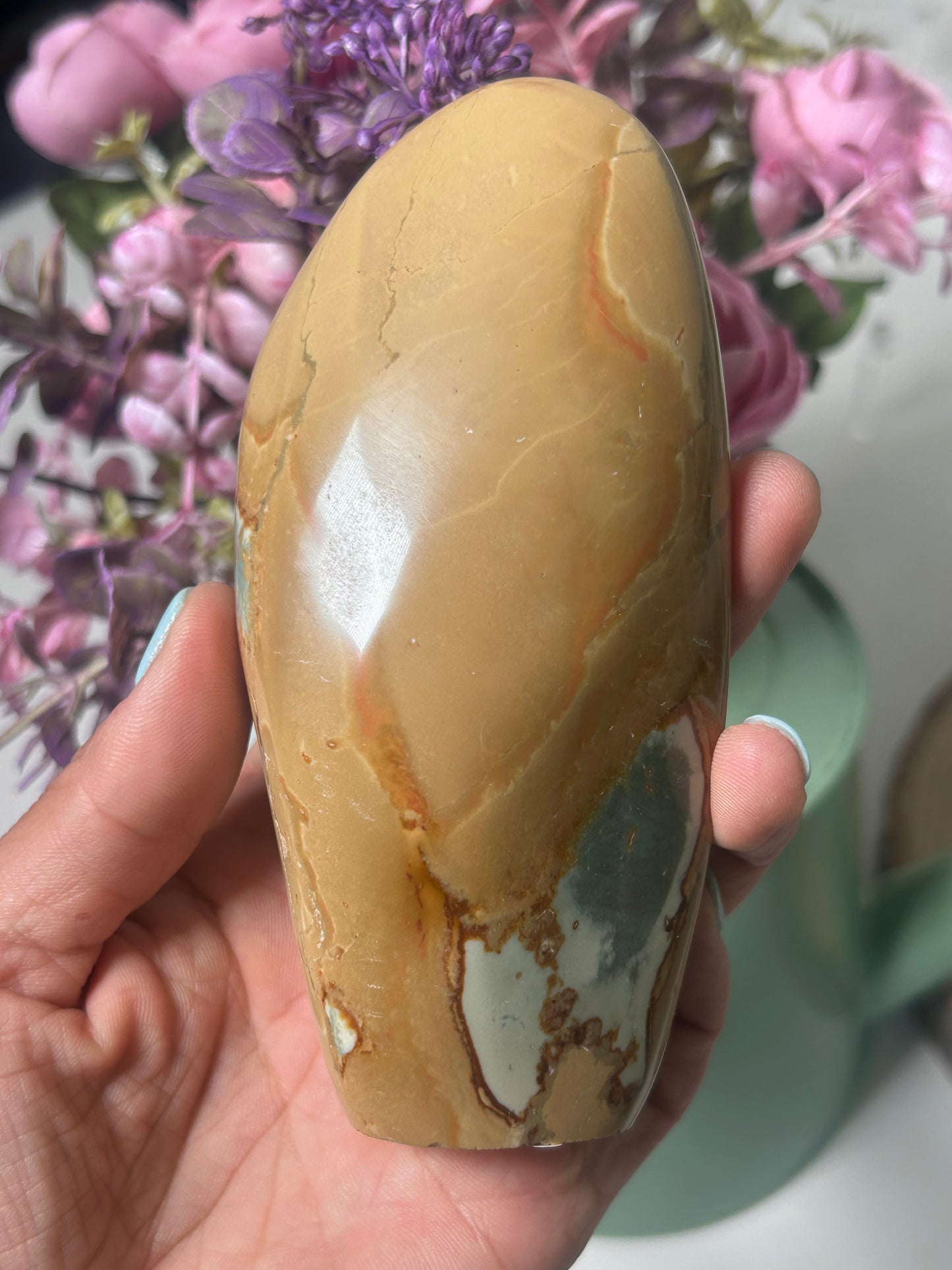Pastel Polychrome Jasper Freeform 45
