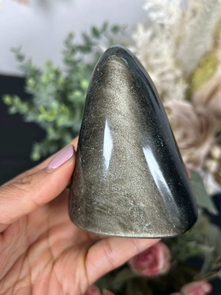 Gold Sheen Obsidian Free Form 85a