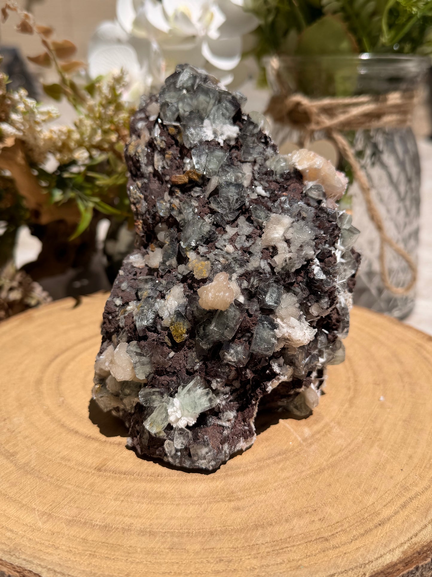 Disco Marshy Apophyllite 198