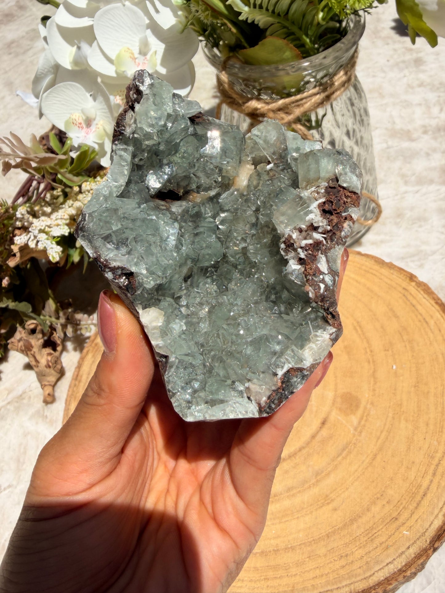 Disco Marshy Apophyllite 85