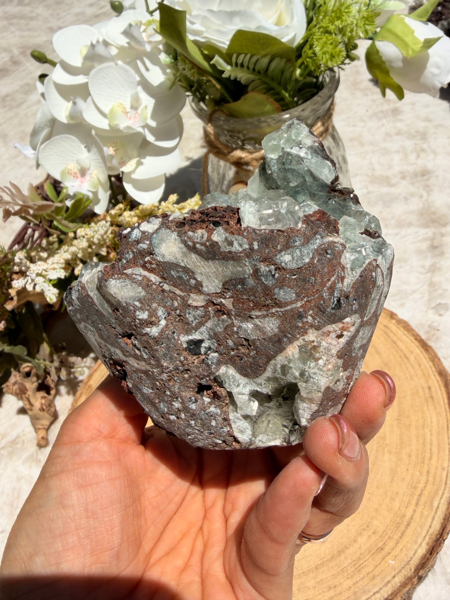 Disco Marshy Apophyllite 85