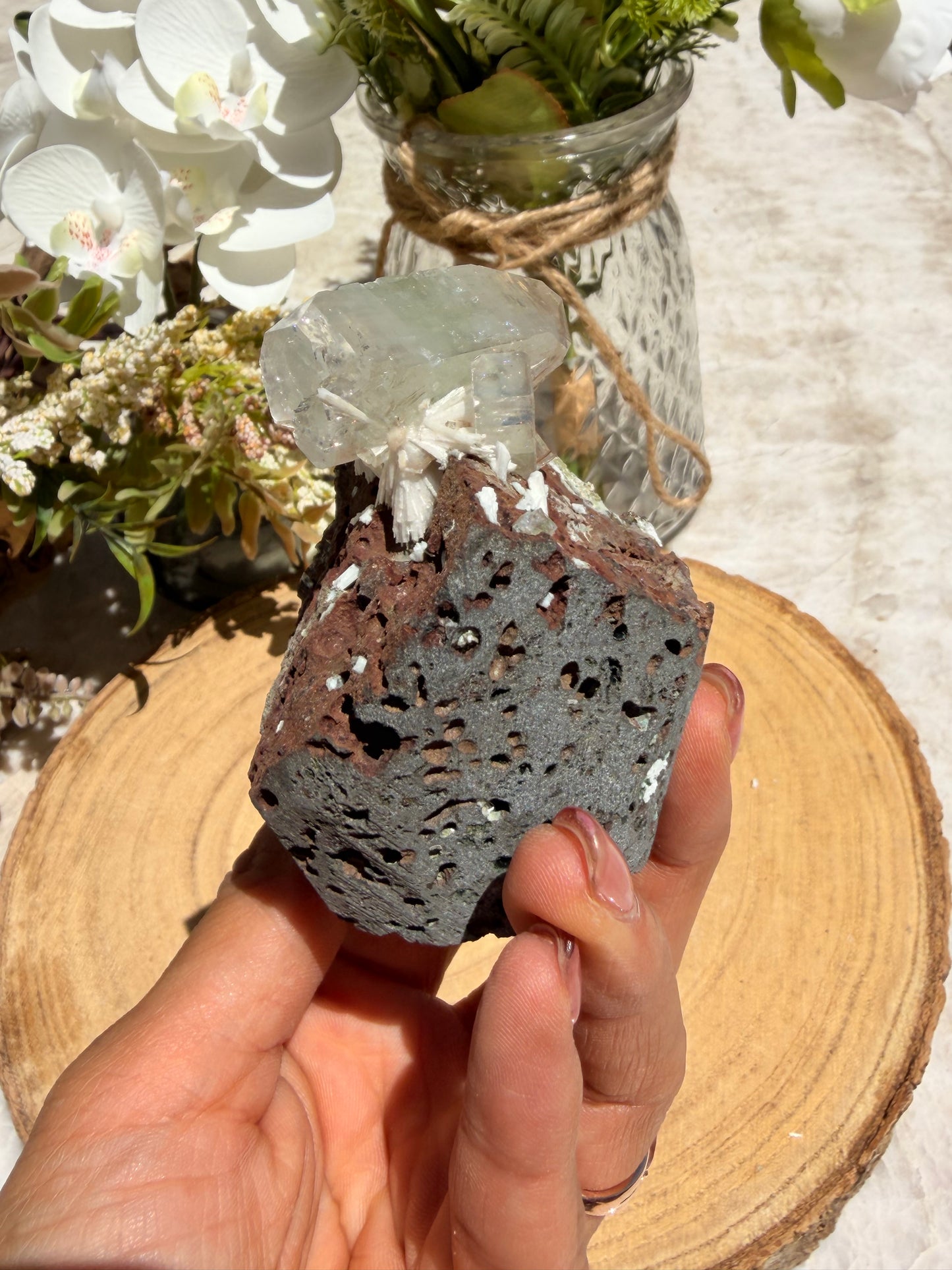 Disco Marshy Apophyllite 58