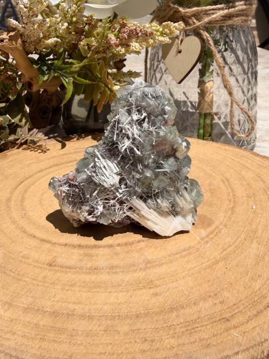 Disco Marshy Apophyllite 65a
