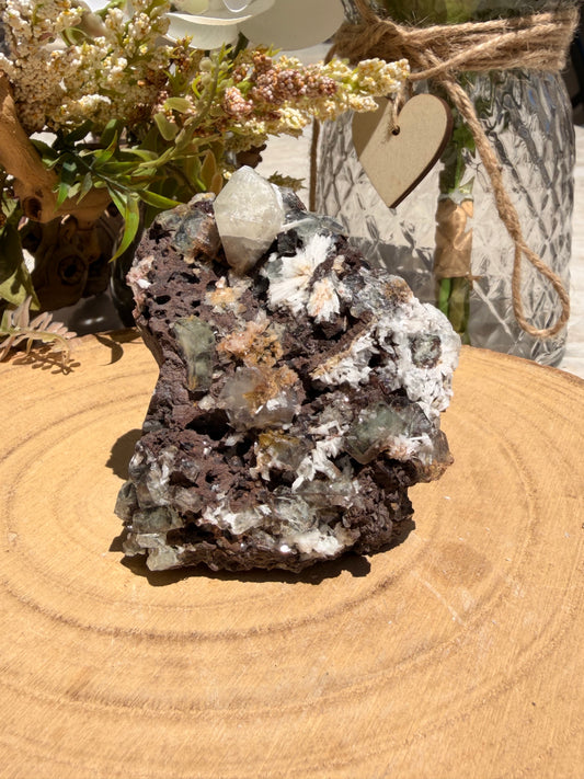 Disco Marshy Apophyllite 70a