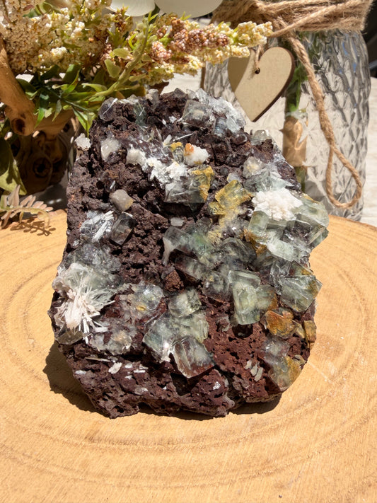 Disco Marshy Apophyllite 90b