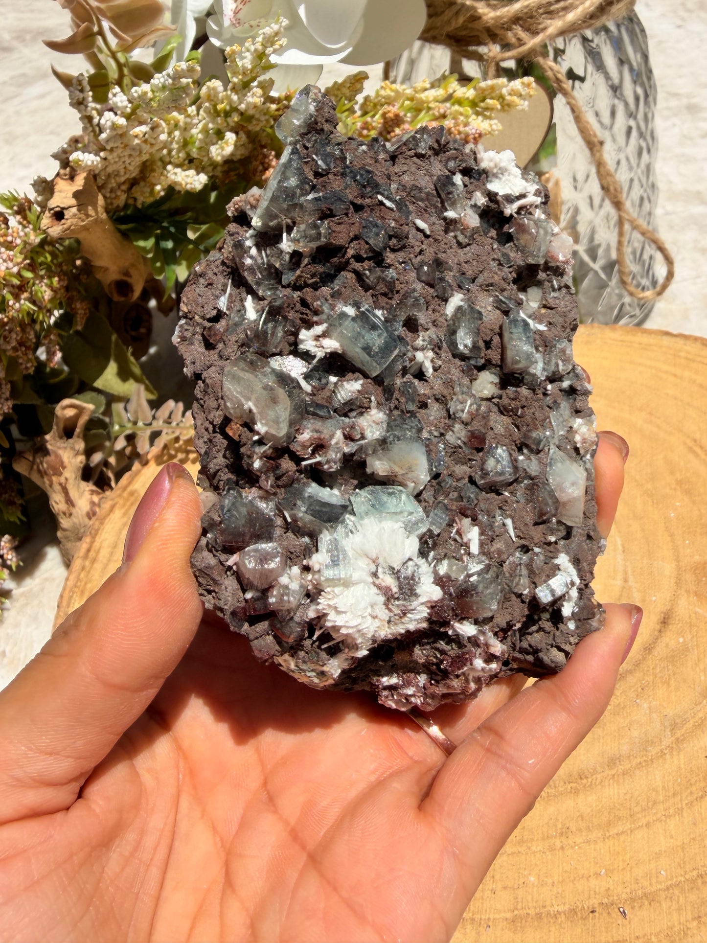 Disco Marshy Apophyllite 70d