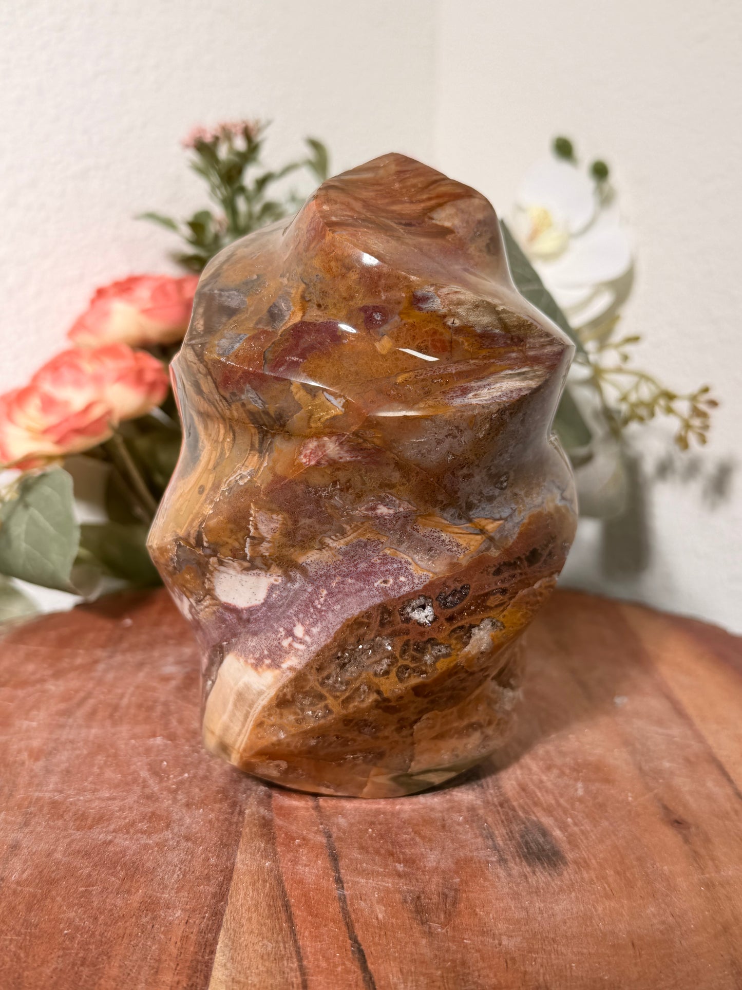 Petrified Wood Flame 68
