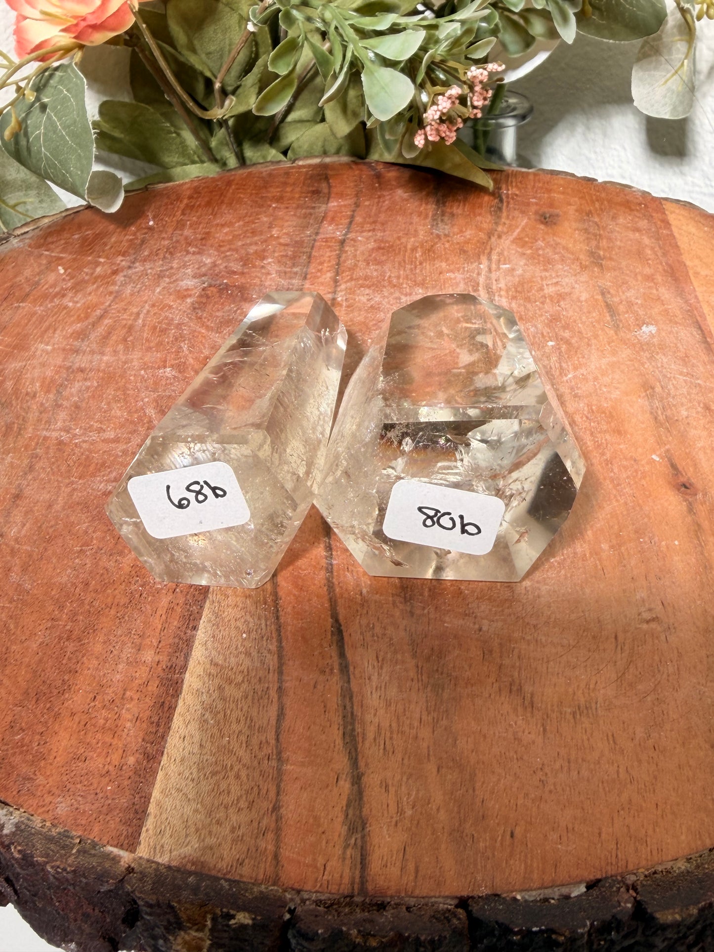 Light Smoky Lemurian Quartz Tower 68b, 80b