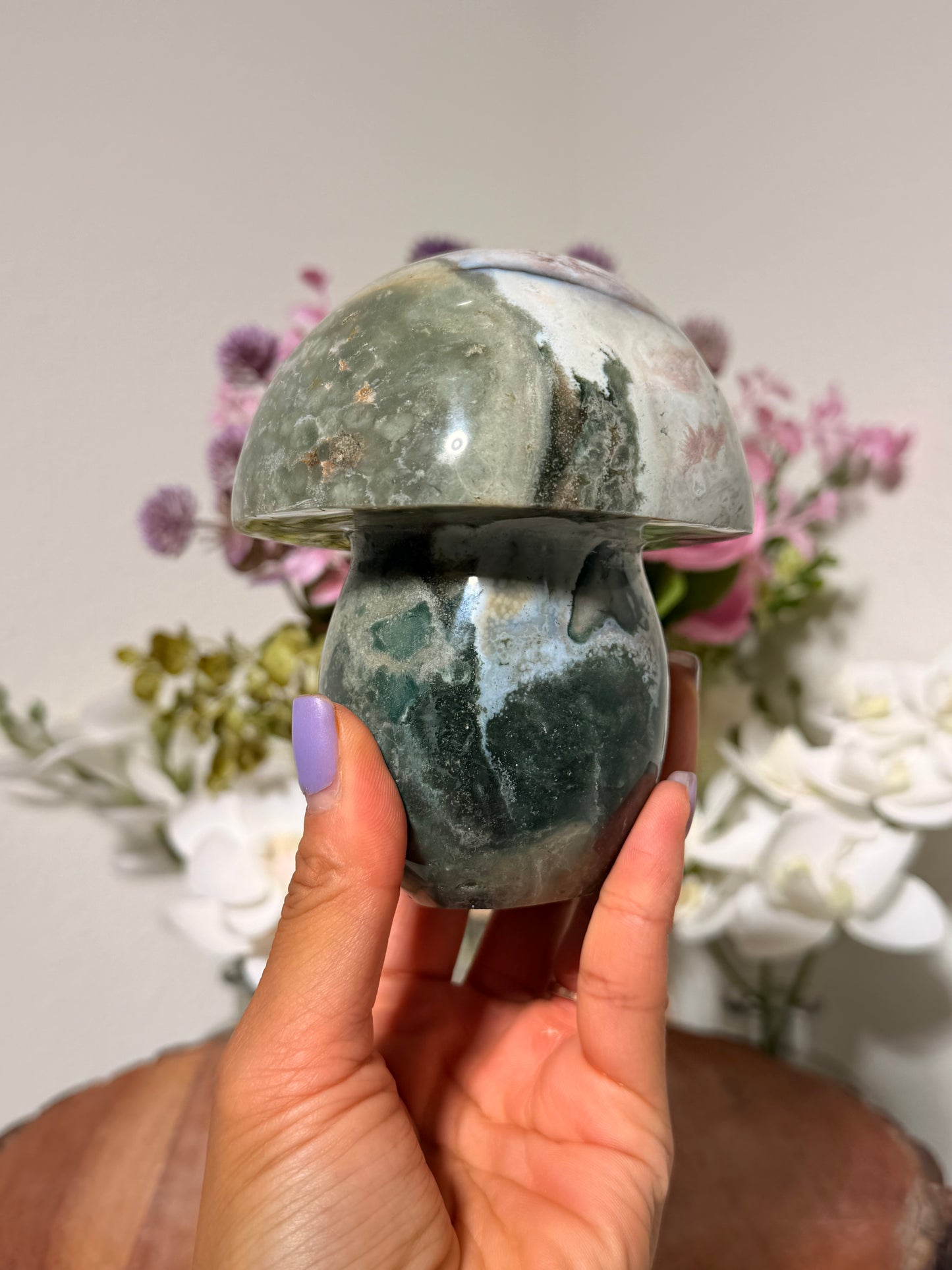 Ocean Jasper Mushroom B
