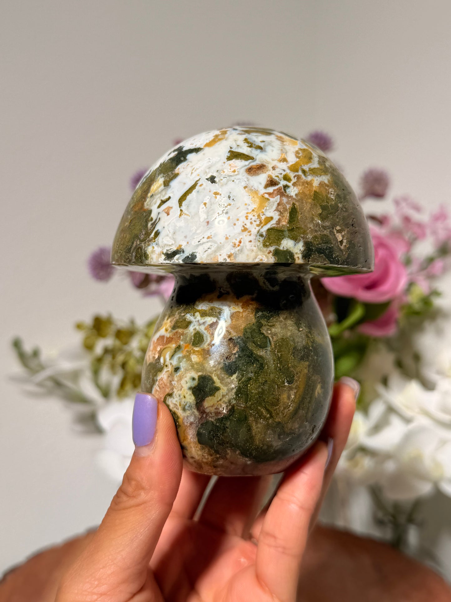 Ocean Jasper Mushroom A