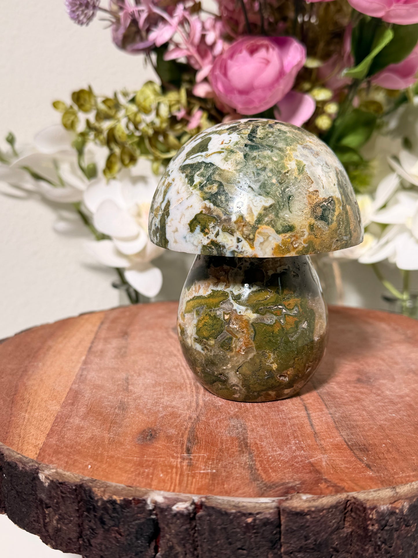 Ocean Jasper Mushroom A