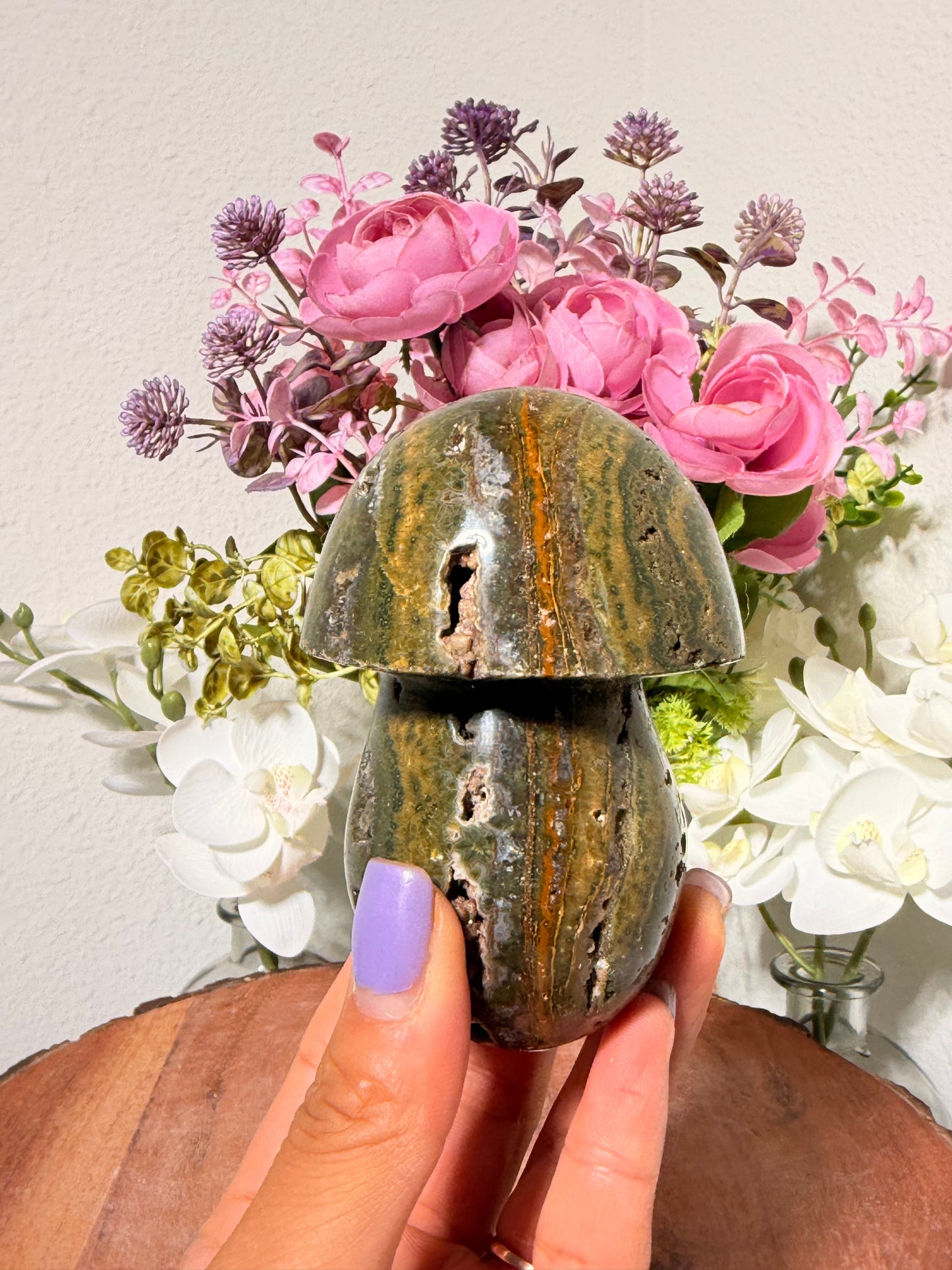 Ocean Jasper Mushroom