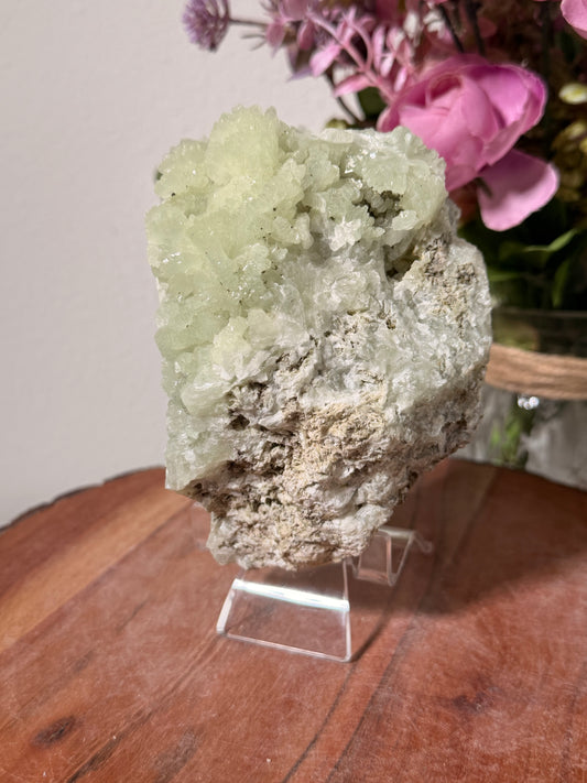 Green Prehnite from Morocco 80