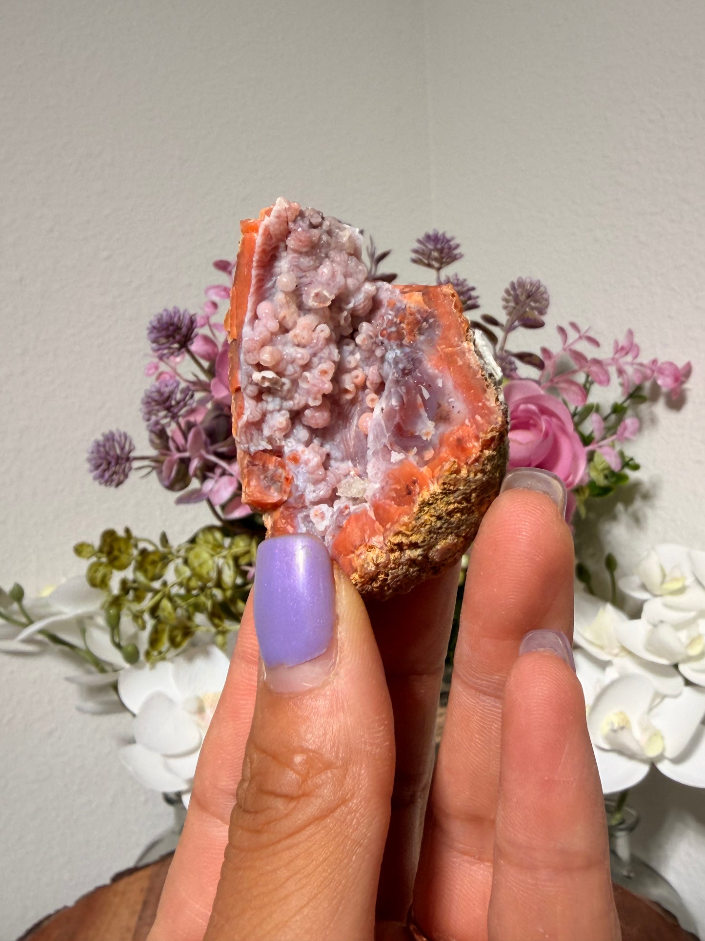 Pink Stalactites From Morocco 25