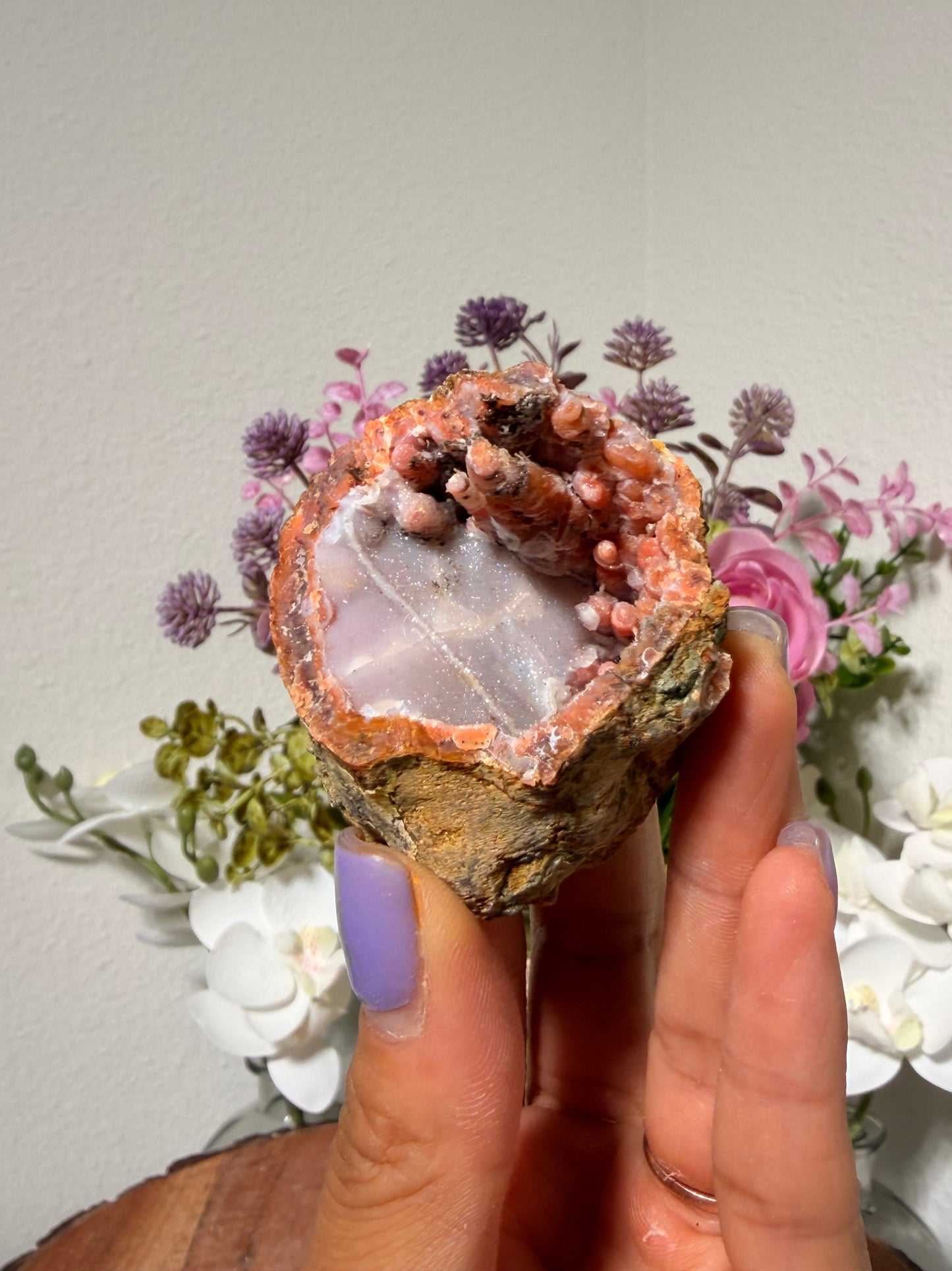 Pink Stalactites From Morocco 39