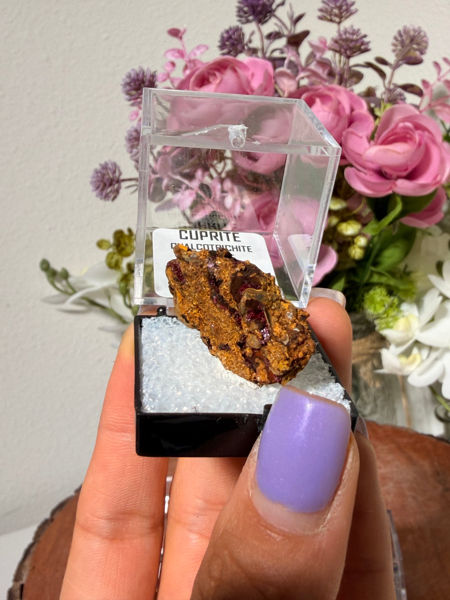 Cuprite Chalcotrichite