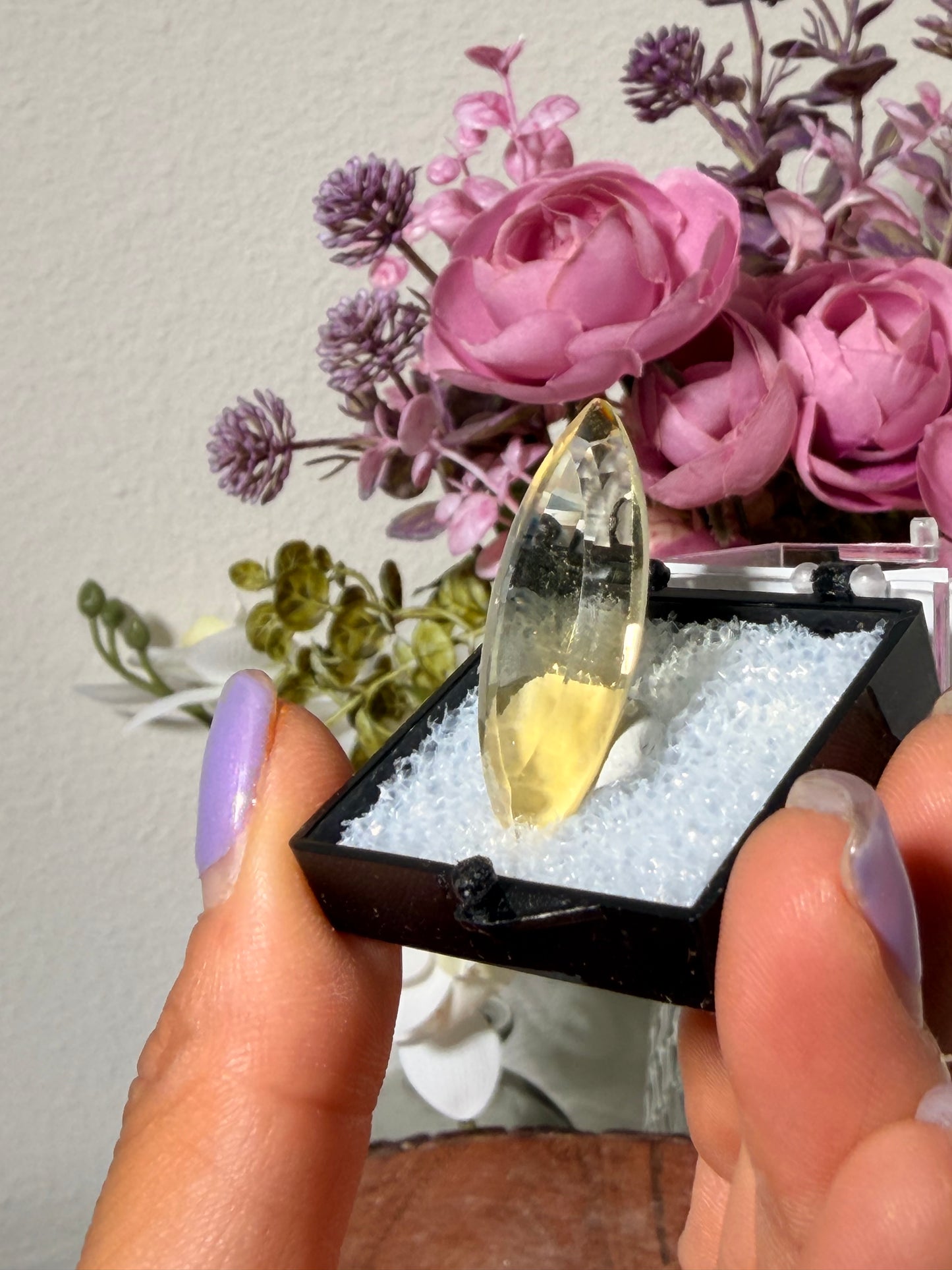 Faceted Citrine Gemstone 125
