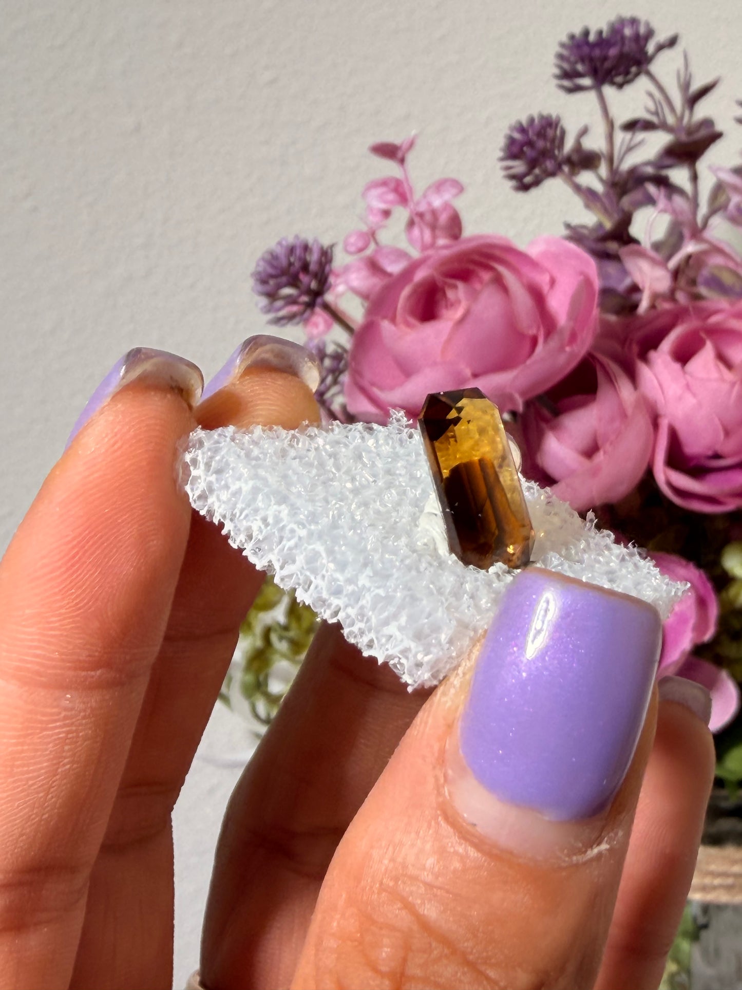 Faceted Citrine Gemstone 75