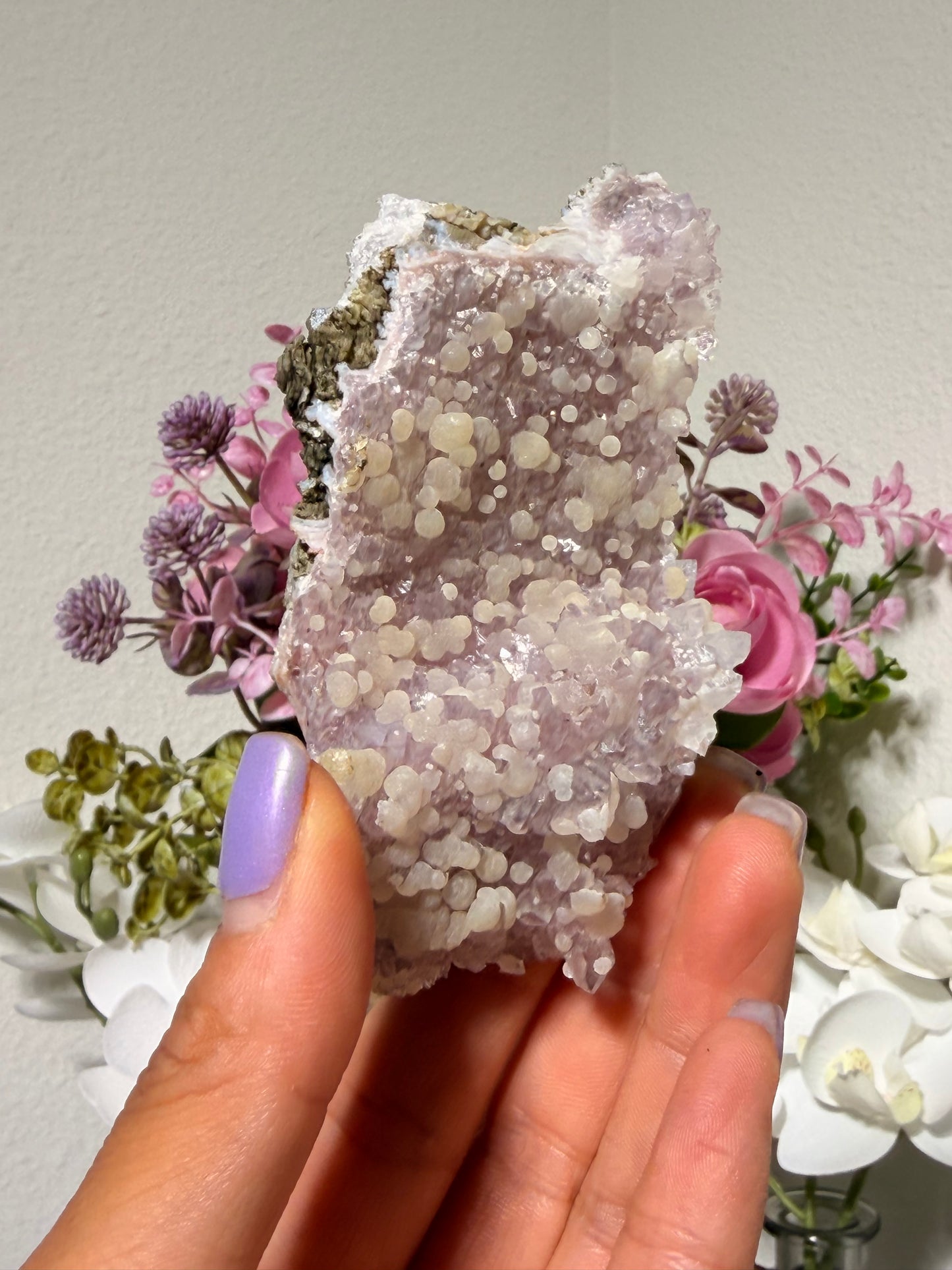 Amethyst with Calcite From Morocco 70
