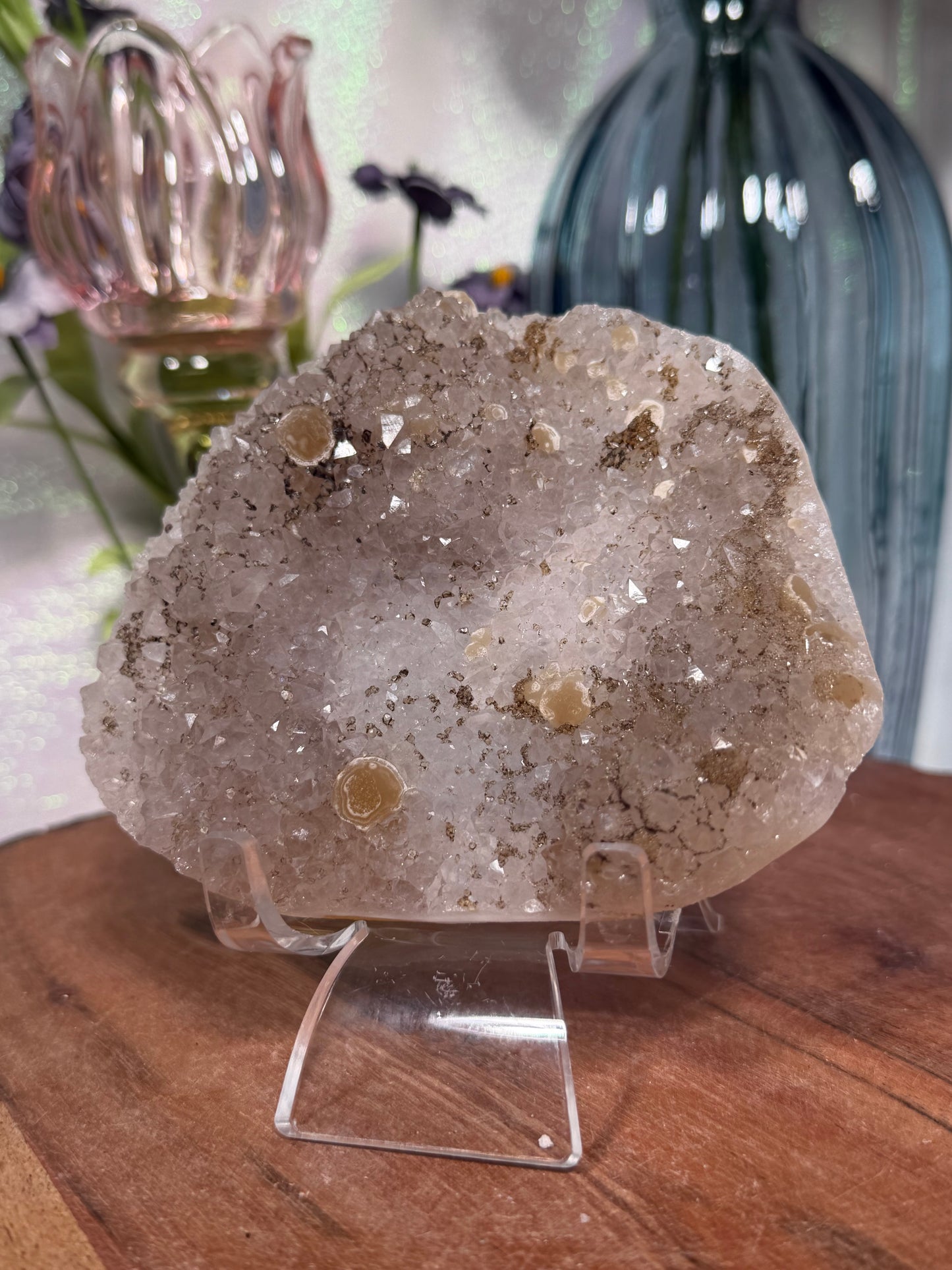 'Fairy Lantern' 140 Amethyst & Pyrite