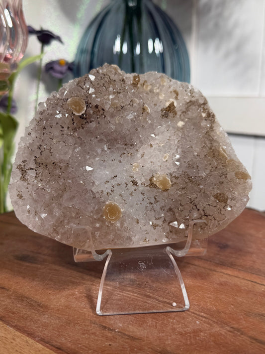 'Fairy Lantern' 140 Amethyst & Pyrite
