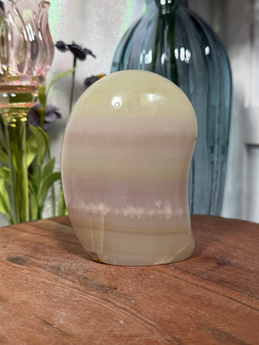 Watermelon Calcite Freeform