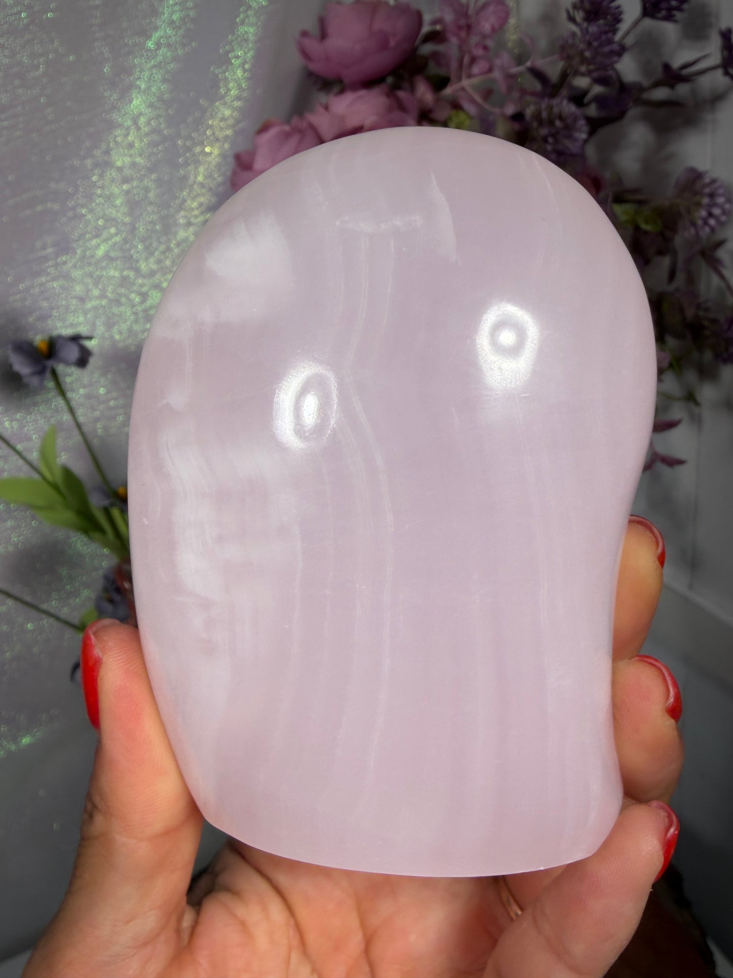 Pink Calcite Freeforms